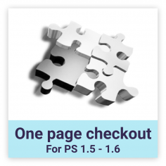 One page checkout for PS 1.6